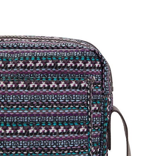 Kipling Abanu Medium Printed Crossbodytassen Donkerblauw | BE 1023GS